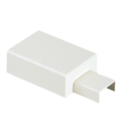 Acabamento Tramontina para Canaleta Luva 40x20 Branco - 57300035