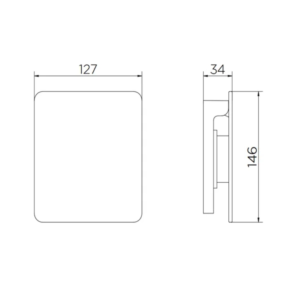Acabamento Válvula de Descarga Docol Flat Níquel Escovado - 90009317044