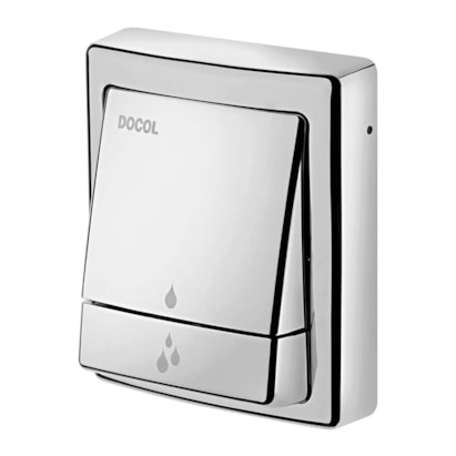Acabamento Válvula de Descarga Docol Square Salvágua Cromado - 00449506