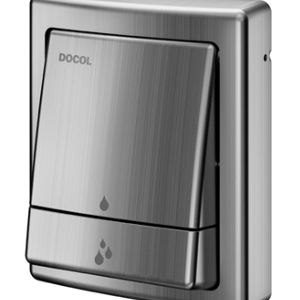 Acabamento Válvula de Descarga Docol Square Salvagua Grafite Escovado - 449570