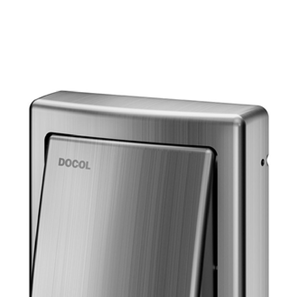 Acabamento Válvula de Descarga Docol Square Salvagua Grafite Escovado - 449570