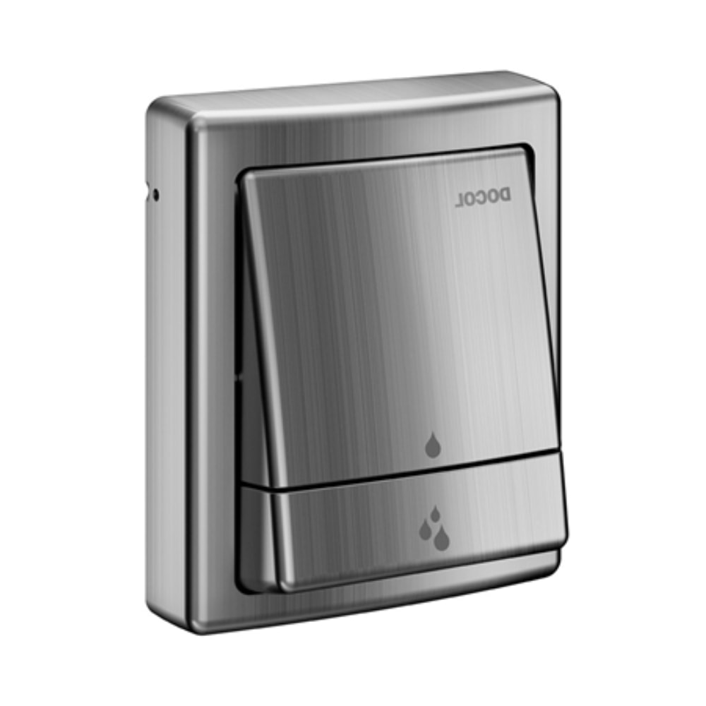 Acabamento Válvula de Descarga Docol Square Salvagua Grafite Escovado - 449570