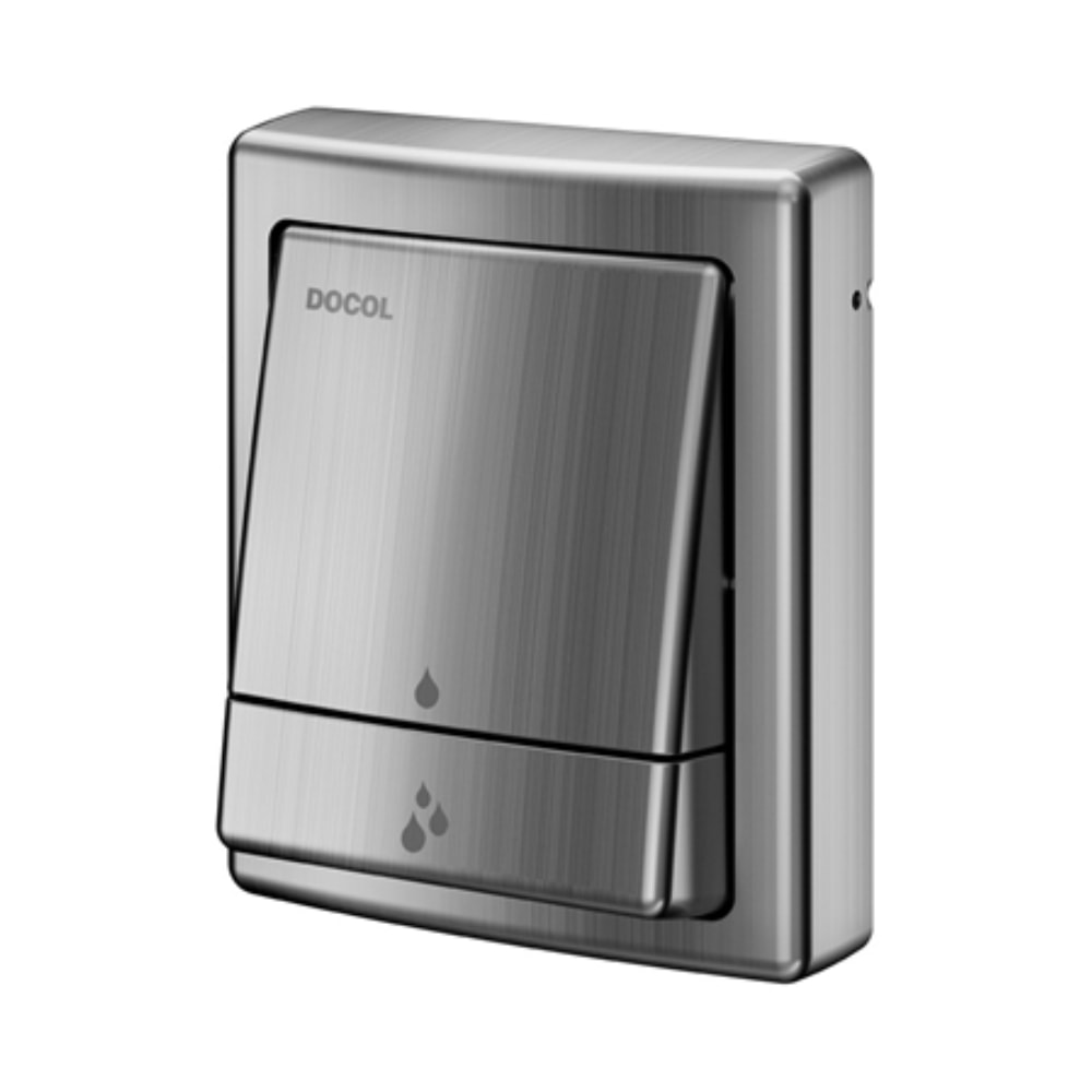 Acabamento Válvula de Descarga Docol Square Salvagua Grafite Escovado - 449570