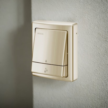 Acabamento Válvula de Descarga Docol Square Salvagua Niquel Escovado - 449544