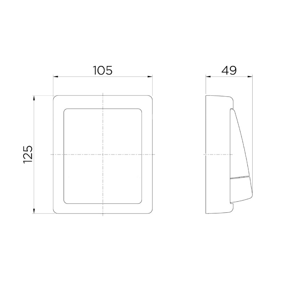 Acabamento Válvula de Descarga Docol Square Salvagua Niquel Escovado - 449544