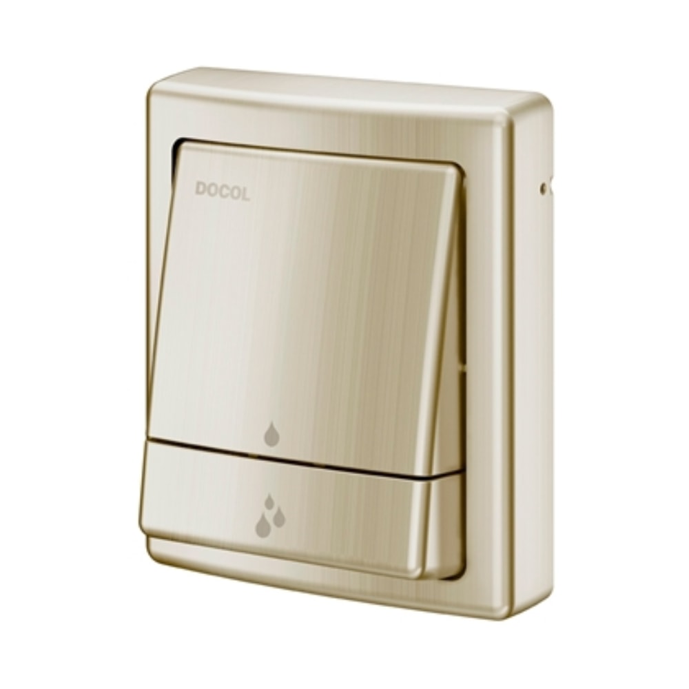 Acabamento Válvula de Descarga Docol Square Salvagua Niquel Escovado - 449544