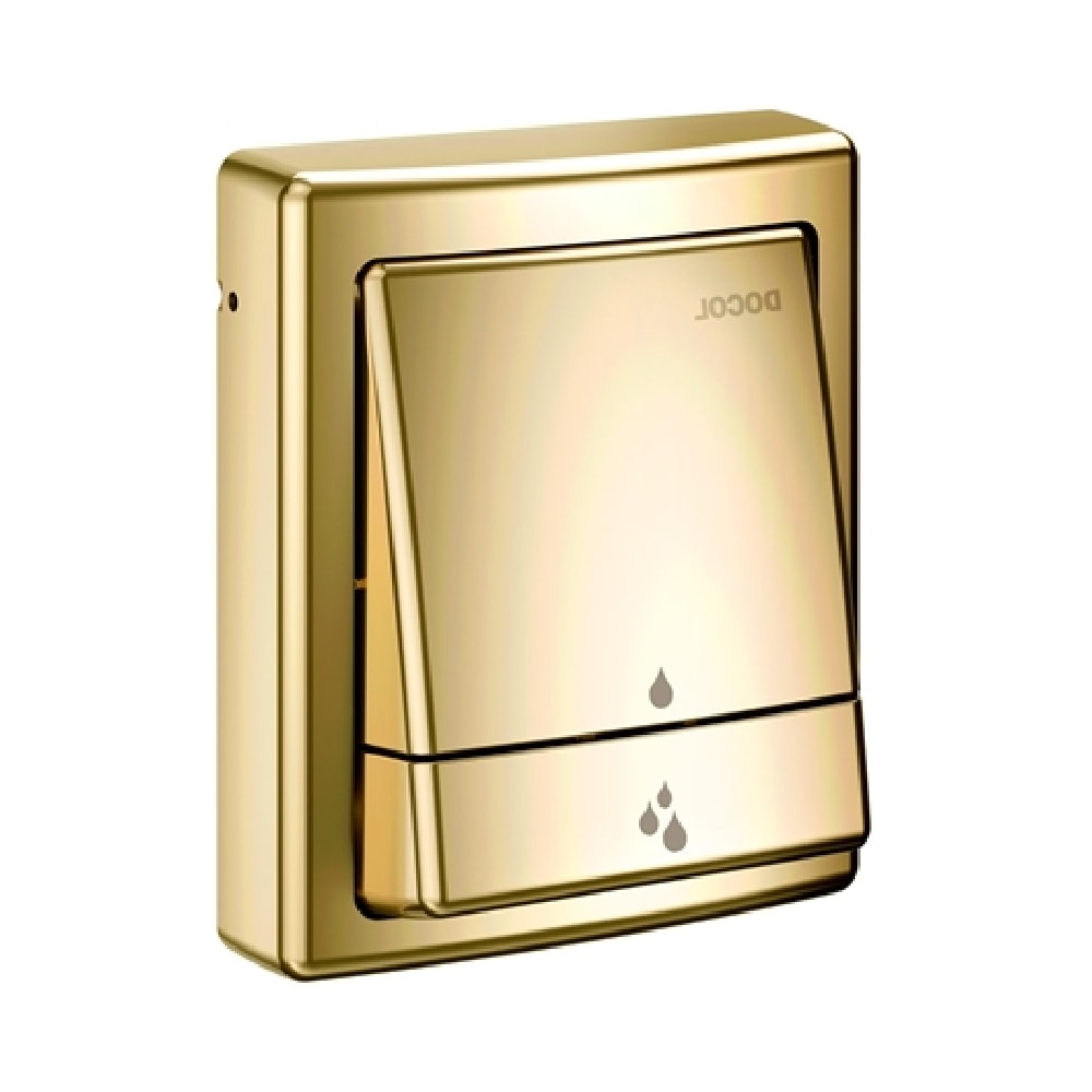 Acabamento Válvula de Descarga Docol Square Salvagua Ouro Polido - 449543