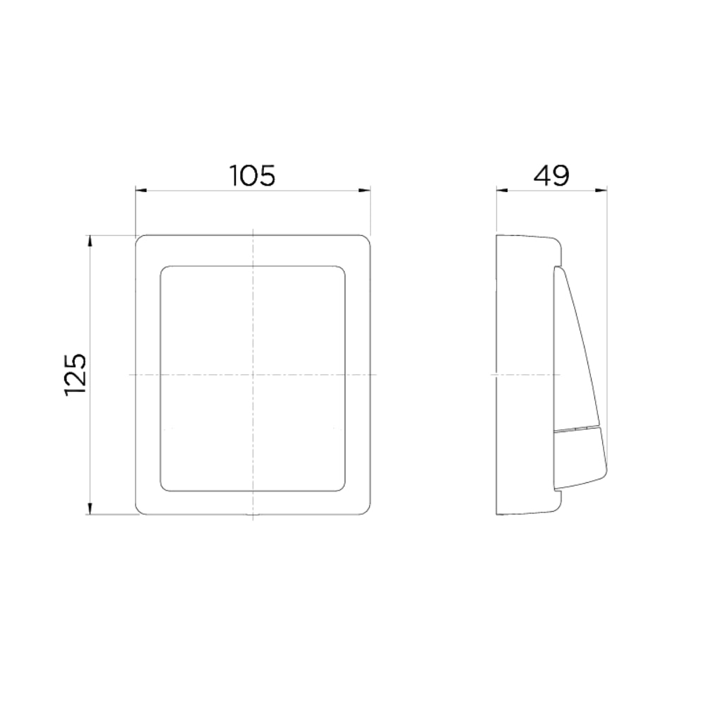 Acabamento Válvula de Descarga Docol Square Salvagua Ouro Polido - 449543