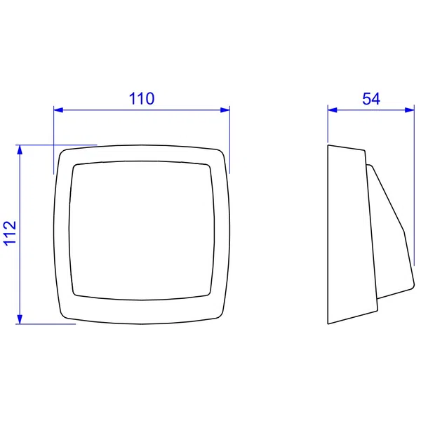 Acabamento Válvula de Descarga Hydra Clean Deca Cromado - 4900.C.CLN
