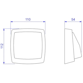 Acabamento Válvula de Descarga Hydra Clean Deca Cromado - 4900.C.CLN