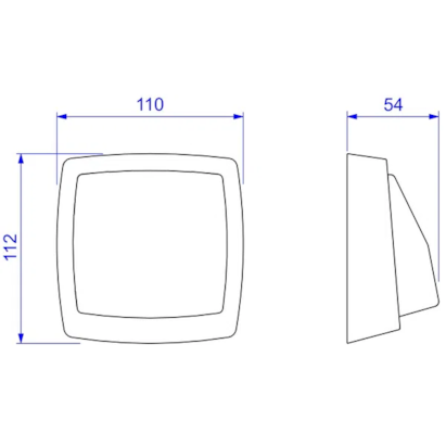 Acabamento Válvula de Descarga Hydra Clean Deca Cromado - 4900.C.CLN