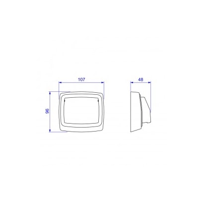 Acabamento Válvula de Descarga Hydra Deca Max Cinza - 4900.E.MAX.CZ