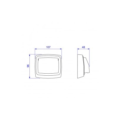 Acabamento Válvula de Descarga Hydra Max Deca Branco - 4900.E.MAX.BR