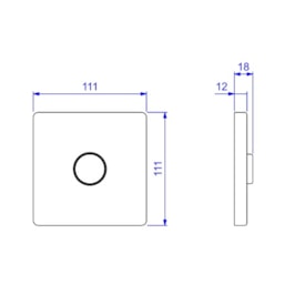 Acabamento Válvula de Descarga Hydra Plus Deca Gold - 4916.GL.PLS