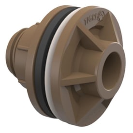 Adaptador Soldável PVC Tigre com Anel para Caixa d'Água 50mm - 22002481
