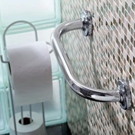 Alça de Apoio 30cm Reta Sicmol Alumínio Cromado - 1474