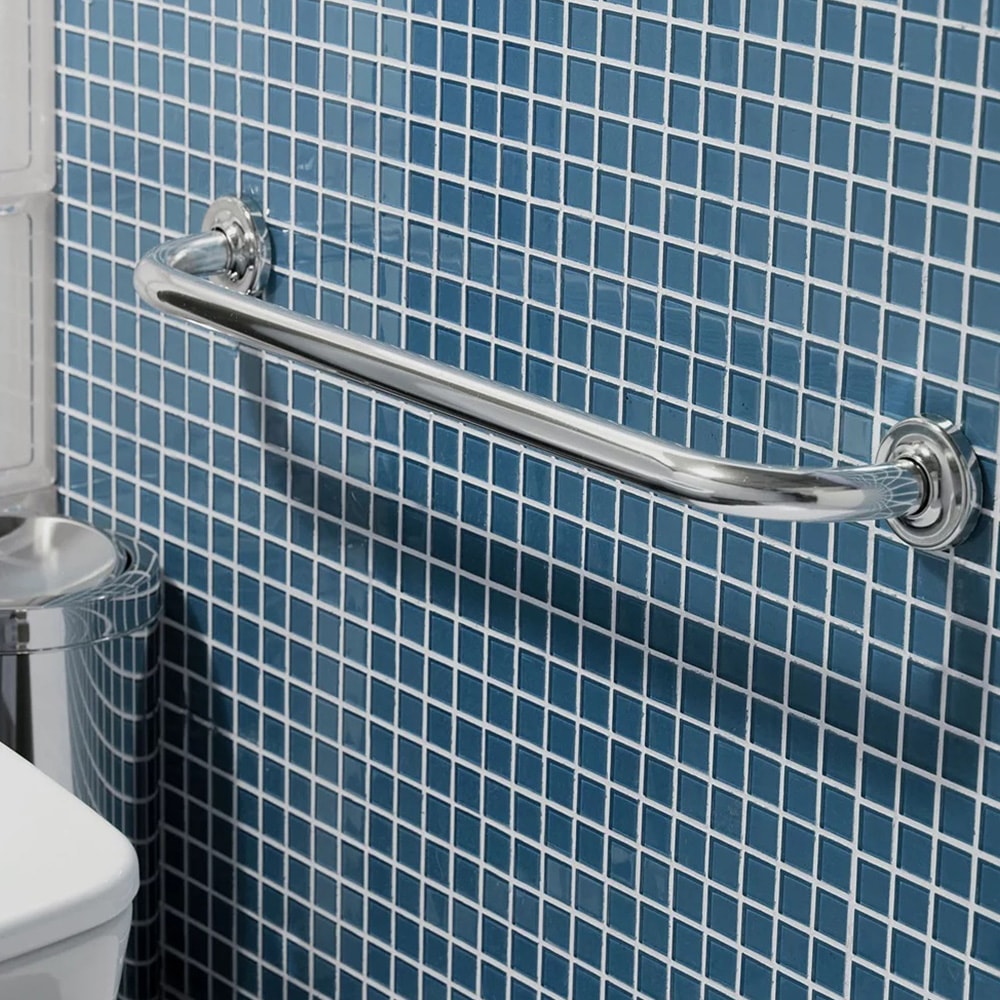 Alça de Apoio 80cm Reta Sicmol Alumínio Cromado - 14565