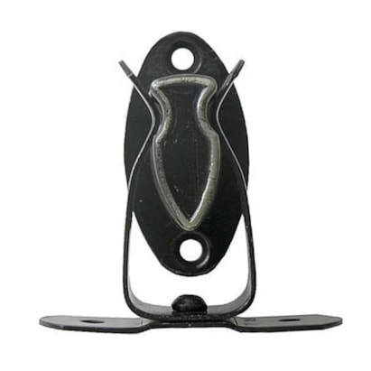 Aliança Fixador para Porta de Piso Preto 86151/3