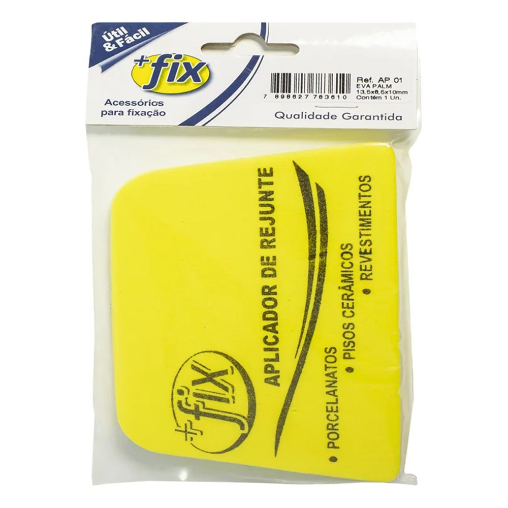 Aplicador Massa Eva +Fix Amarelo - AP 01