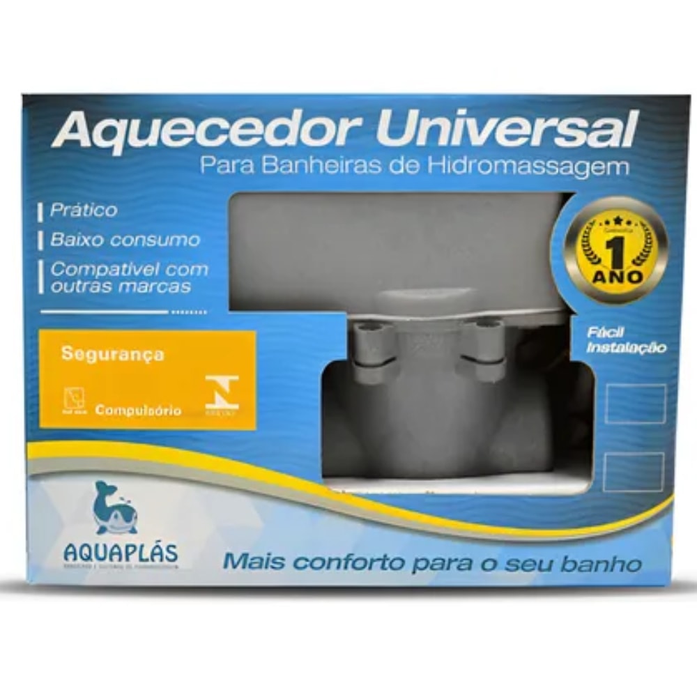 Aquecedor Universal Aquaplás 8000W 220v - 003.010400