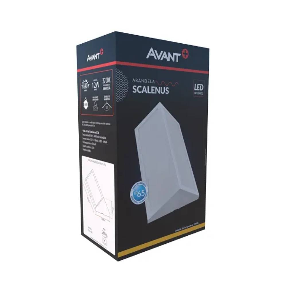Arandela Avant LED Scalenus 12W 3000K Branco - 339150579