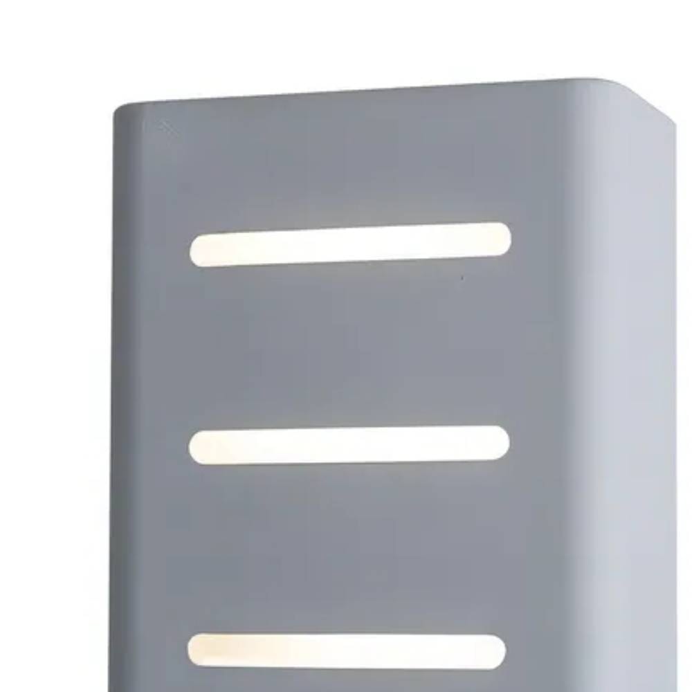 Arandela Blumenau Fussen 3 Atletas 2xG9 Branco Fosco