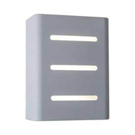 Arandela Blumenau Fussen 3 Atletas 2xG9 Branco Fosco