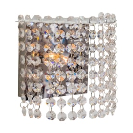 Arandela Bronzearte Milano Cristal Redonda - GPMI161201ARRV2