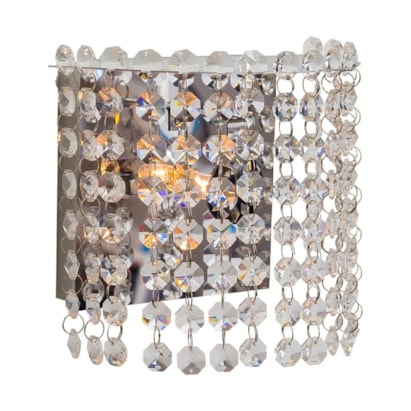 Arandela Bronzearte Milano Cristal Redonda - GPMI161201ARRV2