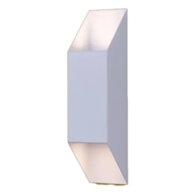 Arandela de Alumínio Ideal para 2 Lâmpadas GU10 Branco - 112