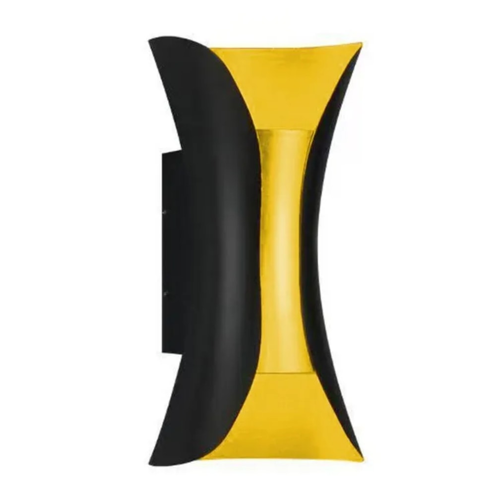 Arandela GMH 10W Noctis Preto e Gold