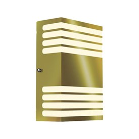 Arandela LED LLUMM Fancy Lean Inox Gold 10W 6000K - 40881