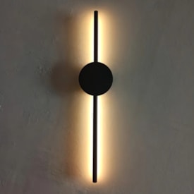 Arandela Linear Delis LED 60cm 10W 3k Preto - DS8244