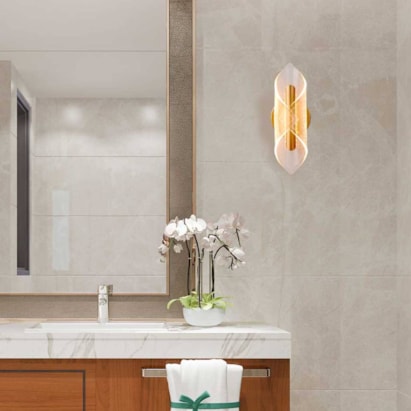 Arandela Nitrolux LED 7W 3 em 1 Dourado - ALA-001