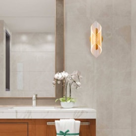 Arandela Nitrolux LED 7W 3 em 1 Dourado - ALA-001