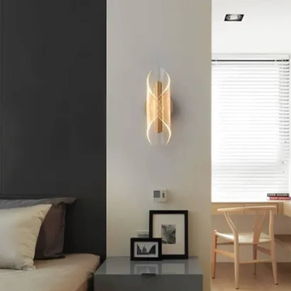 Arandela Nitrolux LED 7W 3 em 1 Dourado - ALA-001