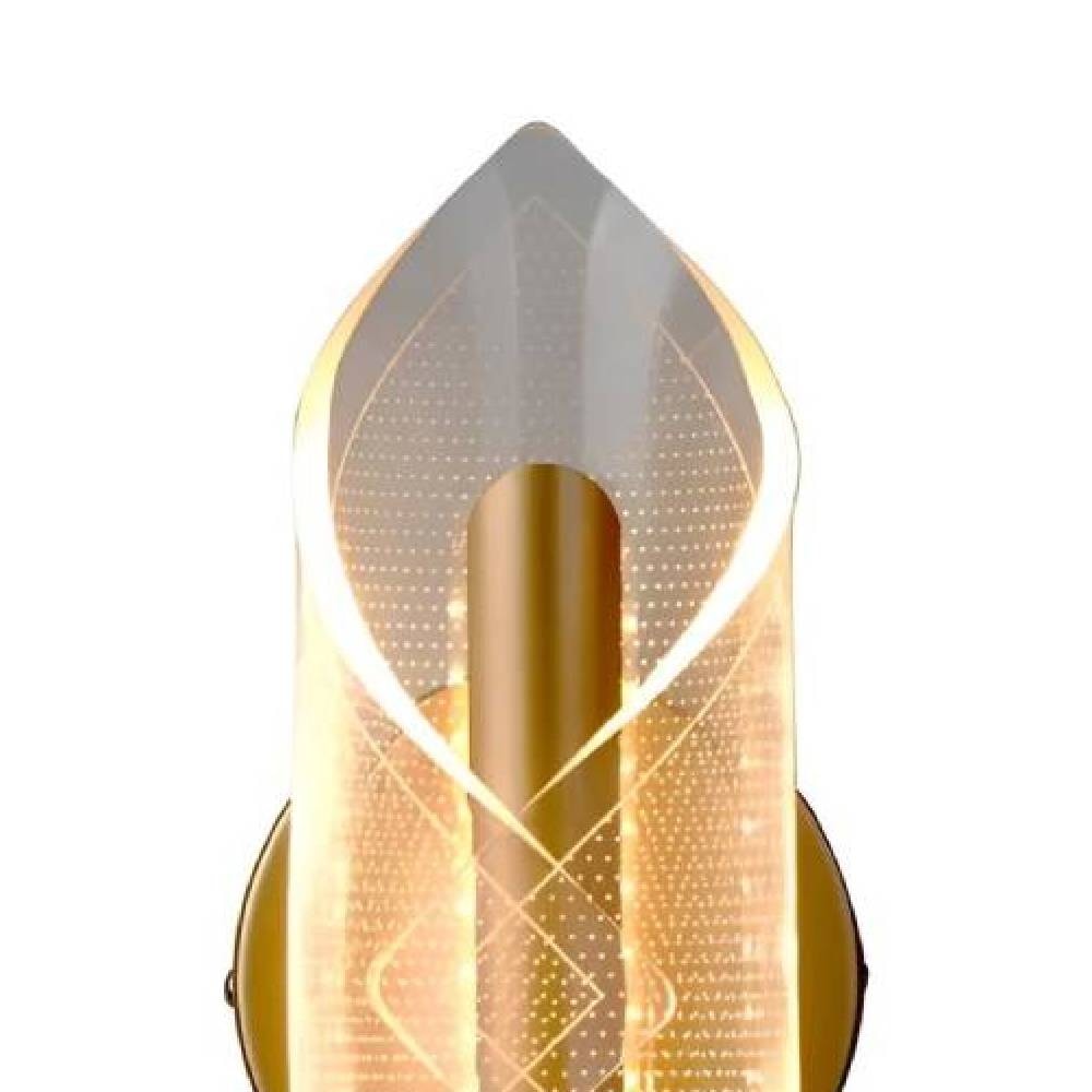 Arandela Nitrolux LED 7W 3 em 1 Dourado - ALA-001