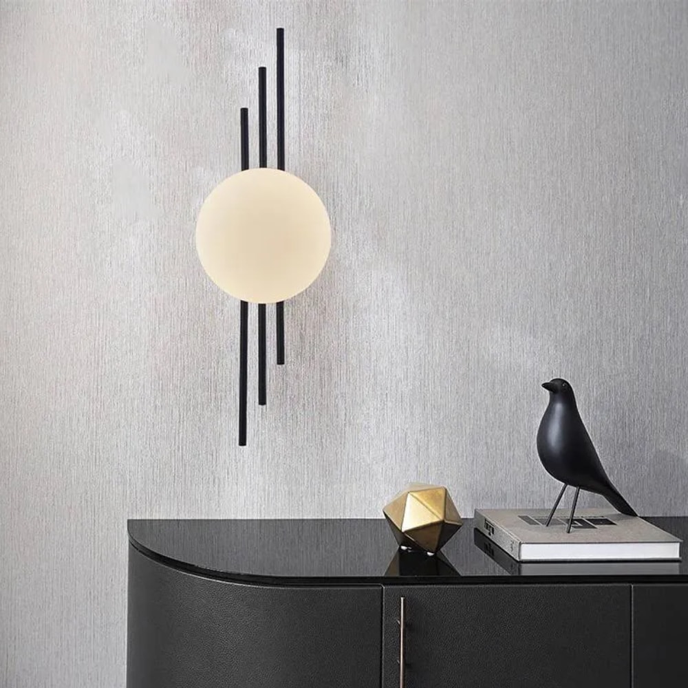 Arandela Nordecor Cami LED 6W 3000K Preto - 2722