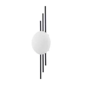 Arandela Nordecor Cami LED 6W 3000K Preto - 2722