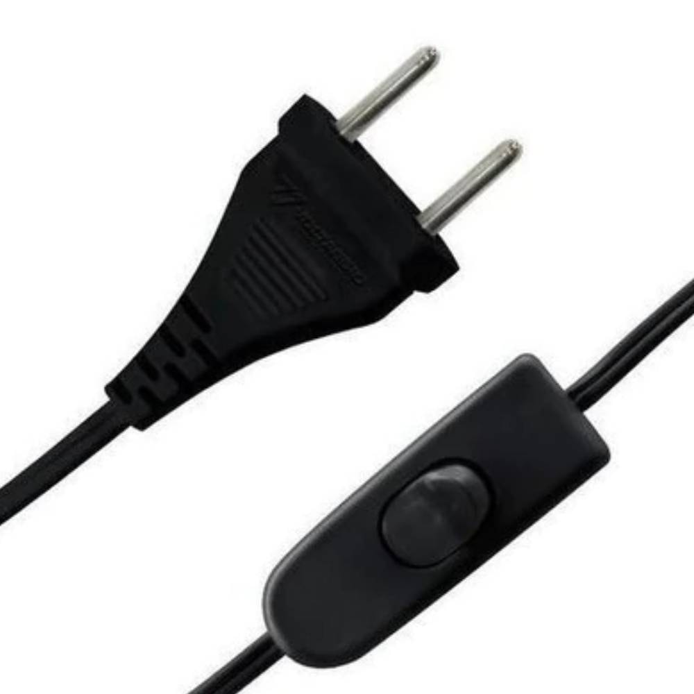 Arandela Nordecor E27 Preta - 2014