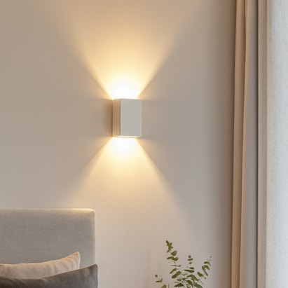 Arandela Rioprelustres 4,5X8,7X12cm Bivolt Branco - 6205