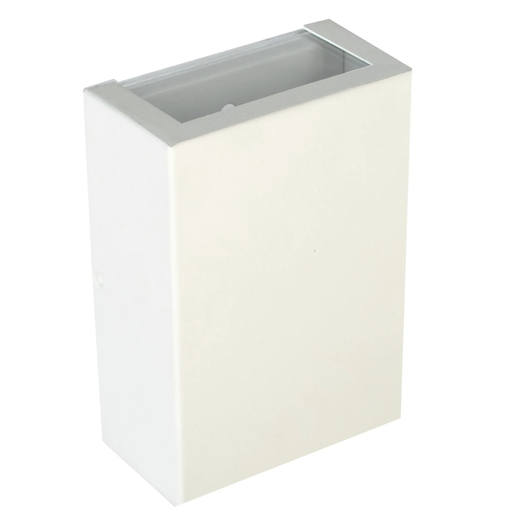 Arandela Rioprelustres 4,5X8,7X12cm Bivolt Branco - 6205