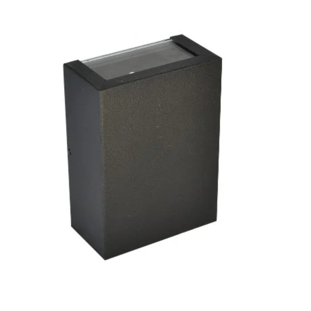 Arandela Rioprelustres 4,5X8,7X12cm Bivolt Preto - 6205