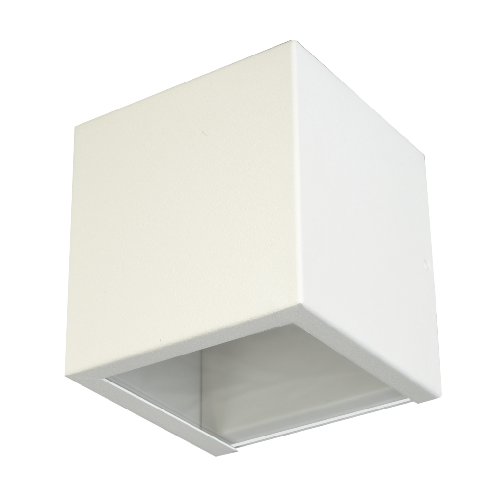 Arandela RioPrelustres 6201 Alumínio Branco Liso 11X10.5X10 - 10924