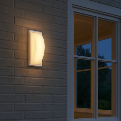 Arandela Termoplástico Ideal Capri Filamento LED Branco - 4016