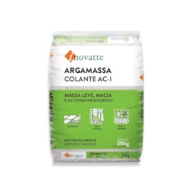 Argamassa ACI Cerâmica Interna Inovatte 20Kg Cinza