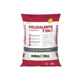 Argamassa Polivalente 7 em 1 Kerakoll 20Kg Cinza - K90188.01