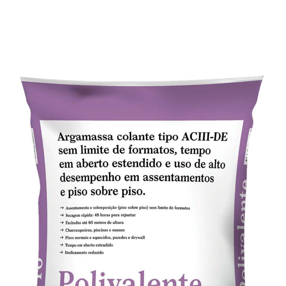 Argamassa Polivalente Pro Interno/Externo ACIII Kerakoll 20Kg Branco - K90199.01