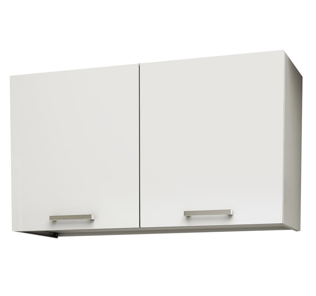 Armário de Cozinha Aéreo Cozimax Max Flat 2 Portas 100cm Branco - 87818