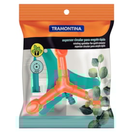 Aspersor Circular para Engate Rápido Tramontina com Base de Apoio e Pontalete